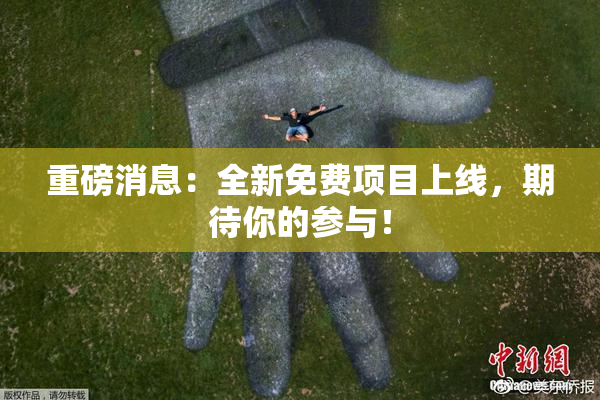 重磅消息：全新免费项目上线，期待你的参与！