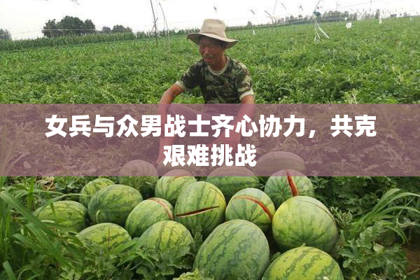 女兵与众男战士齐心协力，共克艰难挑战