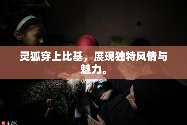 灵狐穿上比基，展现独特风情与魅力。