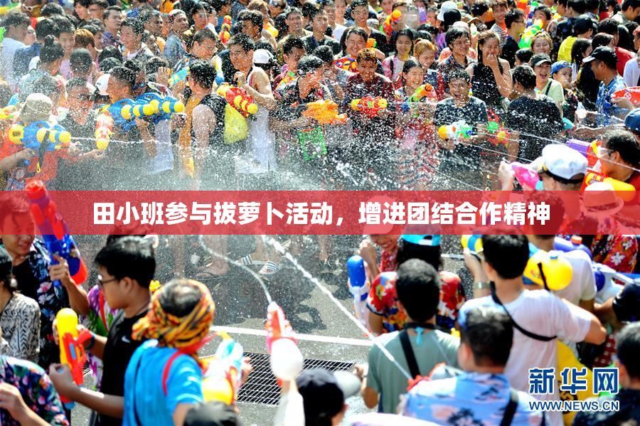 田小班参与拔萝卜活动，增进团结合作精神